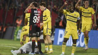 El Colo Ramírez en la derrota ante Boca en el Coloso.