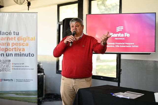 El intendente de Villa Gobernador Gálvez
