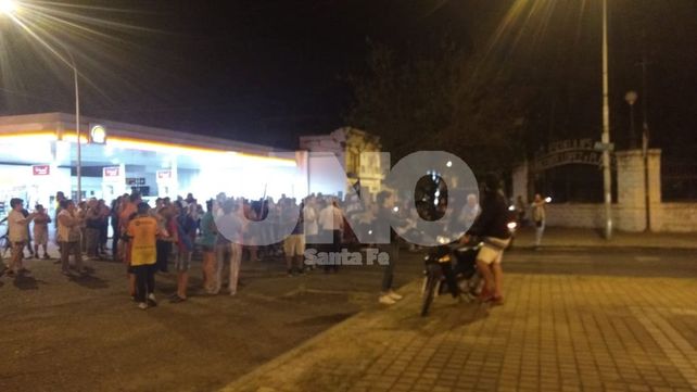 Los vecinos cortaron Avenida Freyre a la altura de calle Tucumán