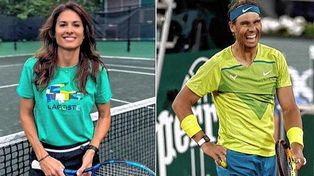 Nadal jugará un doble mixto con Sabatini en una exhibición