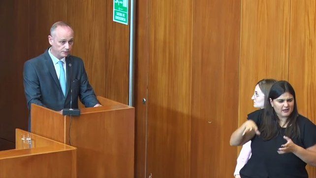 La ceremonia del Superior Tribunal de Justicia (STJ) de Entre Ríos
