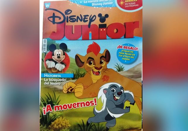 Este martes pedí opcional la revista de Disney Junior