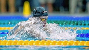 Inolvidable fin de semana para Gabriel Morelli ya que bajó su propio récord en 100 y 200 metros pecho.