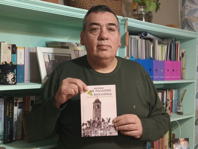 El autor y su libro. Cravero es periodista