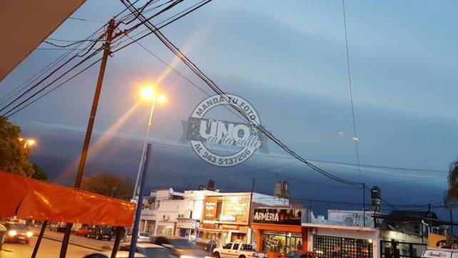 El sector oeste. Los paranaenses tendrán que estar atentos hacia el lado de Santa Fe.