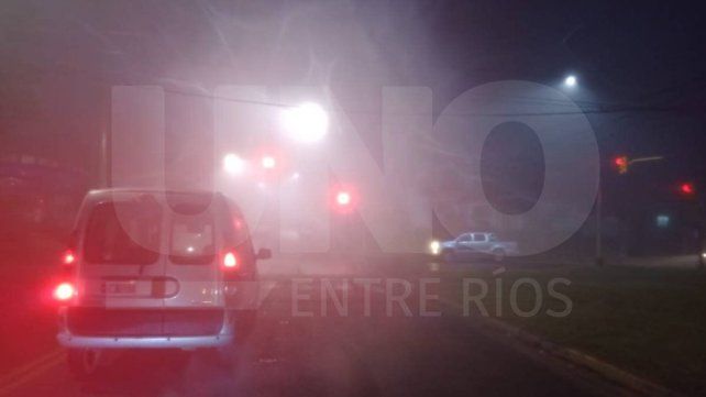 Densa niebla cubre nuevamente el territorio entrerriano