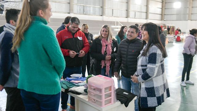 La vicegobernadora Alicia Aluani estuvo en la 4ta Edición del Concurso Regional de Cocineros de Locro de Aranguren