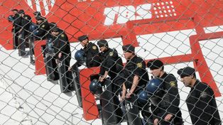 El operativo de seguridad para Unión-Emelec