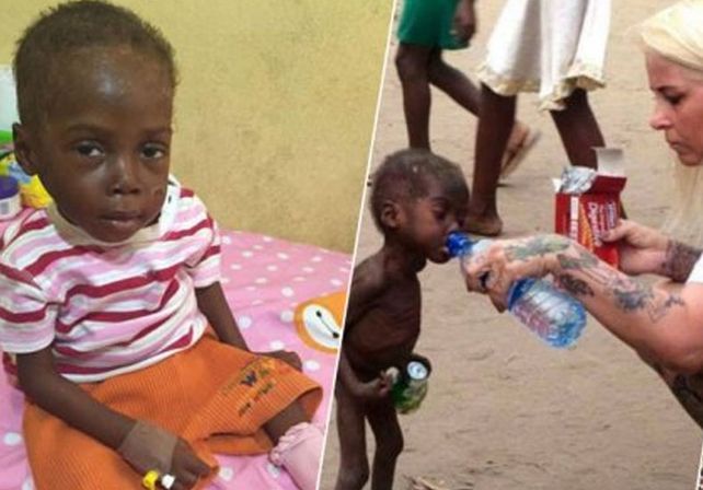 Hope, el niño nigeriano al que sus padres abandonaron por ser brujo