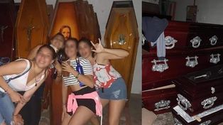 Repudio por la realización de una fiesta clandestina en una fábrica de ataúdes