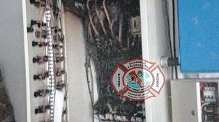 El incendio en el Hospital Urquiza se inició en un panel eléctrico.