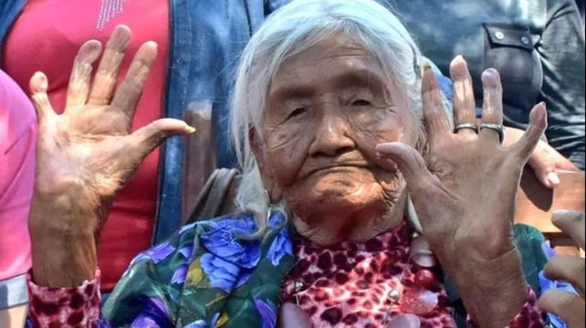 Melitona Enrique sobrevivió a la masacre y vivió 107 años.&nbsp;