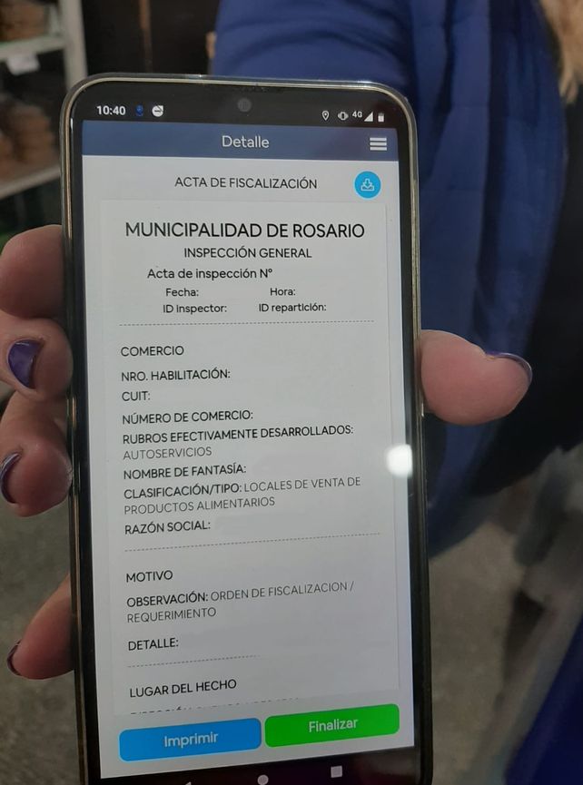 Inspecciones en autoservicios detectaron 167 empleados en negro