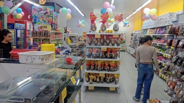 Por ahora la gente sólo está preguntando precios de huevos de Pascua