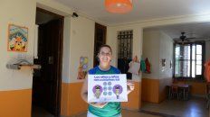 Mayra Williams, responsable del Jardín Peques y Peques Garden, del barrio Lomas de Alberdi, uno de los que el martes abrirá las puertas. Mayra Williams, responsable del Jardín Peques y Peques Garden, del barrio Lomas de Alberdi, uno de los que el martes abrirá las puertas.