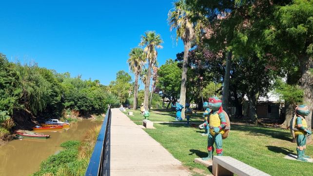 Con un paseo ribereño, Puerto San Martín puso en valor las márgenes del arroyo San Lorenzo