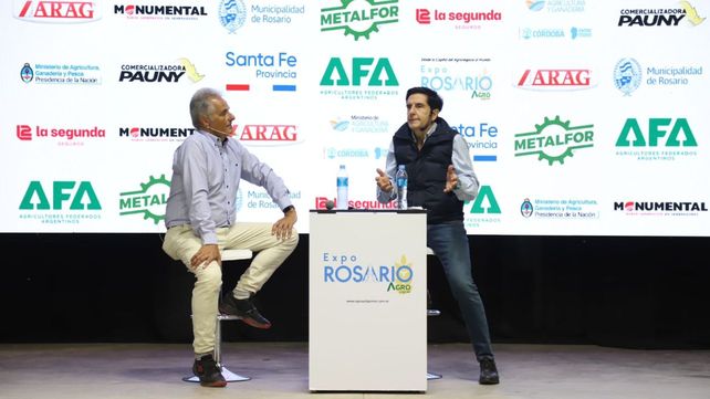 El economista Carlos Melconian estuvo en Rosario.