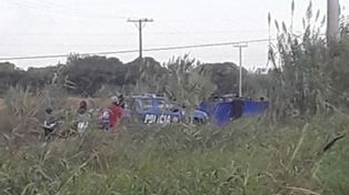 El cuerpo fue hallado a la altura del kilómetro 5 de la ruta 18. (Foto: vía twitter @joseLjuarezJOSE)