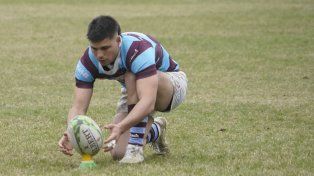 De Haro, autor de un try y un penal. Atlético del Rosario volvió a perder, esta vez ante Champagnat.