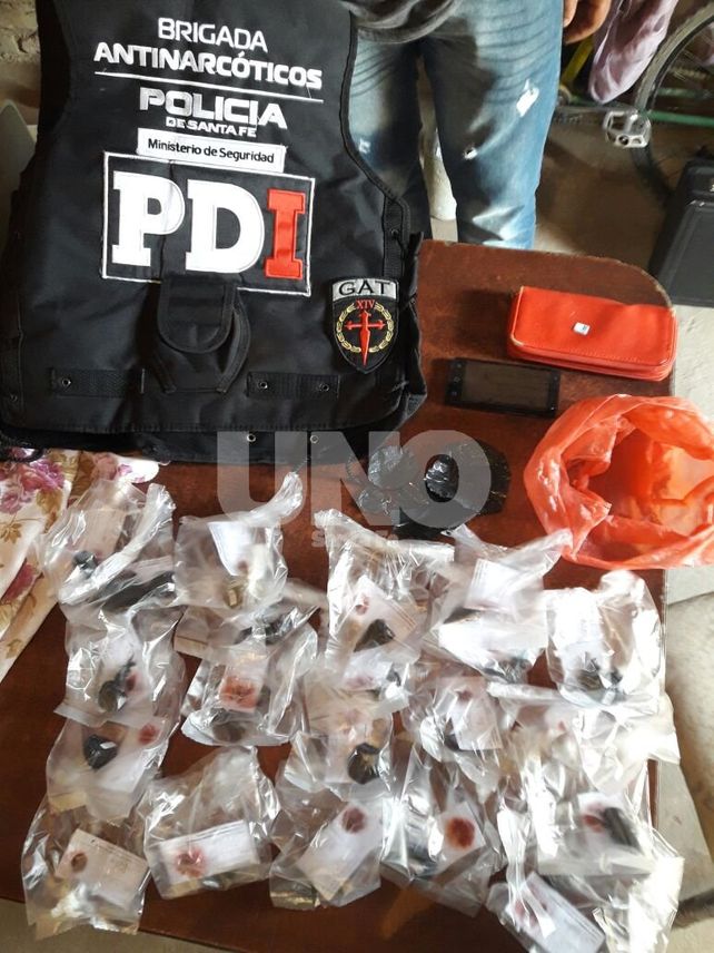 Desbarataron una banda que comerciaba cocaína y marihuana en el departamento de Vera