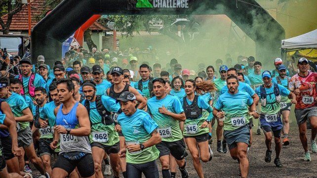 Más de 500 participantes tuvo la prueba que se realizó en Diamante.