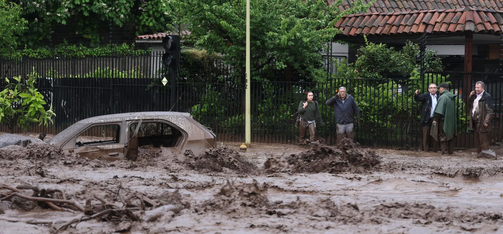 Las impactantes imágenes del aluvión en Chile