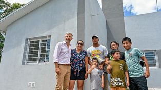 Frigerio subrayó la necesidad de reformular la política habitacional en la provincia