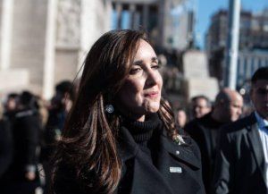 Guerra fría en Rosario: Victoria Villarruel le dio la espalda a Milei en el acto patrio