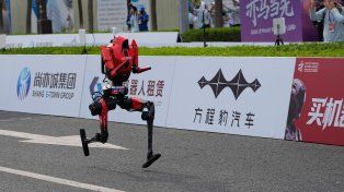 En la media maratón de robots