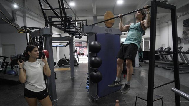 Entrenamiento en Mundo Gym
