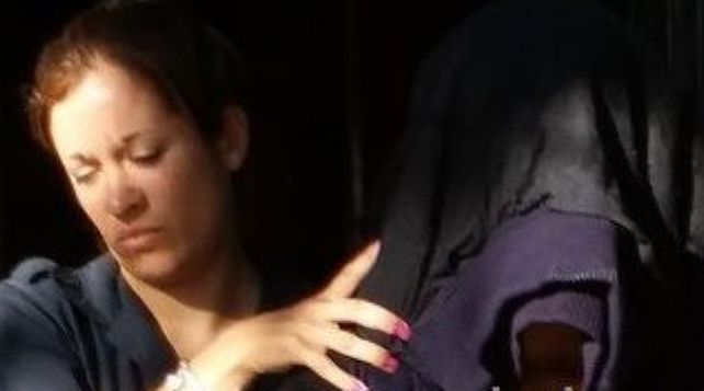 Imagen de la mujer detenida.