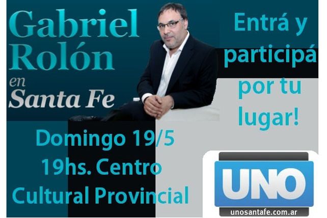 Ya están los ganadores para ir a la Entrevista Abierta de Rolón