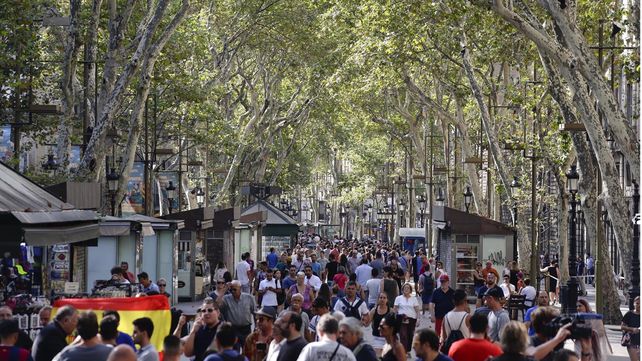 Barcelona, golpeada por el terrorismo en imágenes