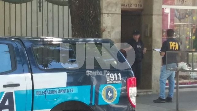 Bulevar al 1200. Otra de las oficinas que fueron allanadas por orden de la jueza federal de Posadas