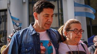 Silvino Báez y su esposa Graciela Sosa Osorio, los padres de FErnando Báez Sosa.