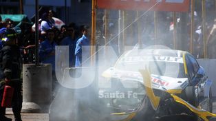 Video: se quedó sin frenos y chocó en el Súper TC 2000