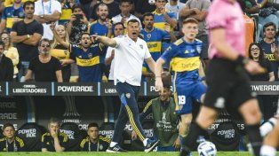 Jorge Almirón y los número en Boca.