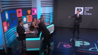 Dos periodistas discutieron por el superclásico y casi se van a las manos