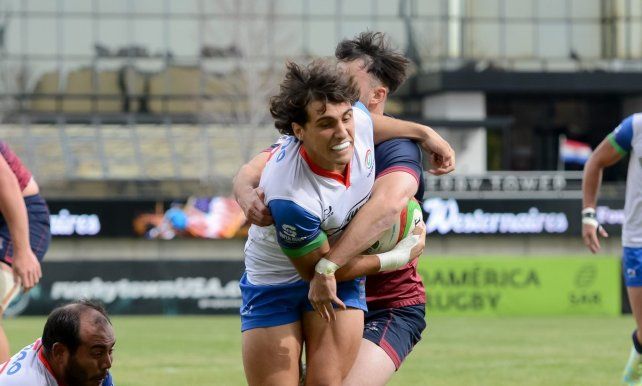  El santafesino Juan Cruz Strada marcó un try para la franquicia paraguaya en Estados Unidos.