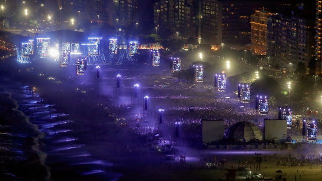 El show gratuito de Madonna generó, según cifras oficiales, unos 57 millones de dólares para la ciudad de Río de Janeiro