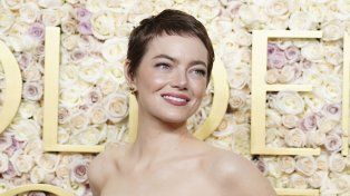 El nuevo look de Emma Stone en los Golden Globe.
