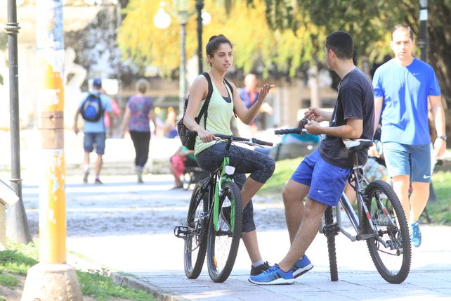 Alexia Leiva y Julián Tost.&nbsp;