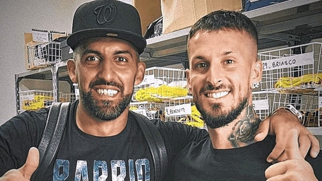 La sentida despedida de Benedetto a Wanchope Ábila