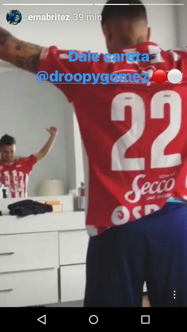 De Tatengue a Tatengue: Britez apuró a Droopy Gómez para que firme en Unión