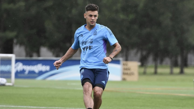Ian Glavinovich no practicará con el preseleccionado sub-23 y se reintegra a la pretemporada de Newells.