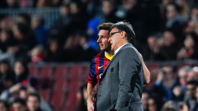 La reveladora frase de Martino a Messi en Barcelona