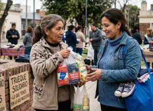 La economía del trueque: la pérdida del poder adquisitivo impulsa el intercambio directo