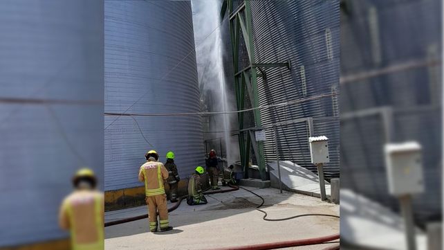 Victoria: explosión en un silo dejó dos operarios heridos