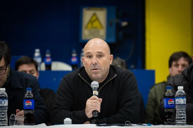 El presidente Gonzalo Belloso estuvo al mando de a asamblea de Central que se realizó en la subsede del Cruce Alberdi.