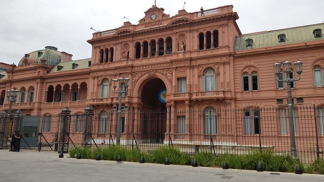 La Casa Rosada. Ya comenzó la lucha por el poder entre las fuerzas mayoritarias.